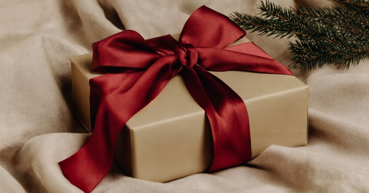 Darček zabalený s láskou, symbol starostlivosti a pozornosti vo vzťahu, ktorý pripomína, že darovanie nie je o cene, ale o gestách a porozumení partnerovi.